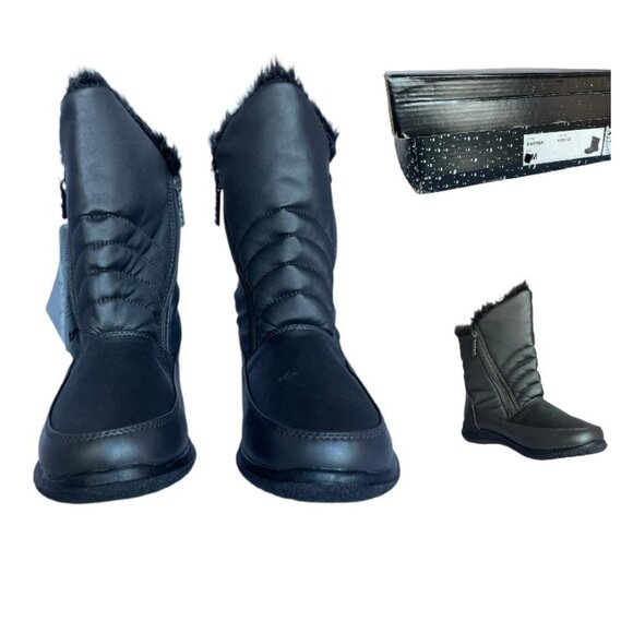 💎✨CLEARANCE SALE✨💎NIB Totes MARTHA Pewter Women's boots - Picture 1 of 8